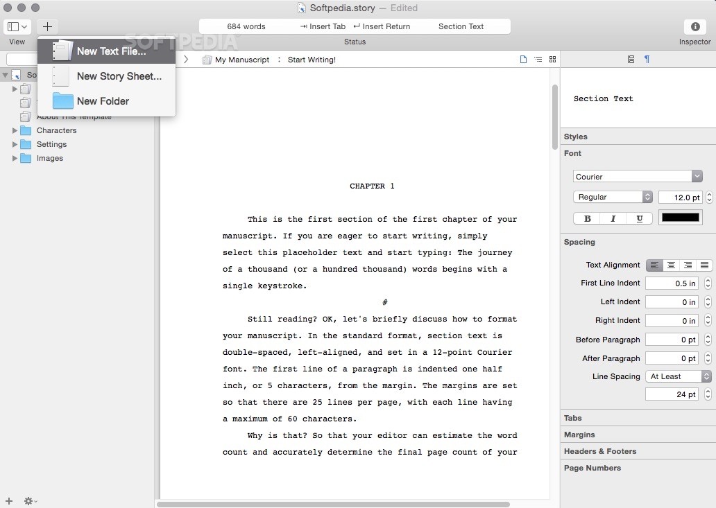 Free Writing Software For Mac